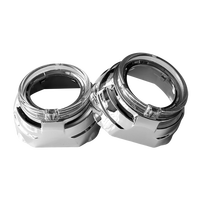 Ventes chaudes LED Angel Eyes 3 pouces Cache pour phare universel avec Angel Eyes pour lentille de projecteur LED Xenon HID