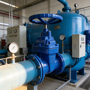 Vanne à opercule manuelle en fonte ductile à siège élastique Rang Bridge DN50-DN1,200 Z45X-16Q pour la protection incendie - Product Image 5