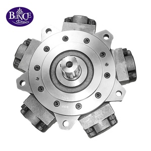 Moteur hydraulique rotatif à pistons radiaux Intermot Five Star STF série NHM 8 à couple élevé NHM8-800 NHM8-700 NHM8-1000 avec boîte de vitesses - Product Image 2