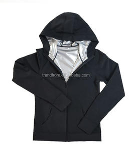 Femmes Polyester Sauna <span class=keywords><strong>Sweat</strong></span> Taille Formateur Corset Débardeur <span class=keywords><strong>Gilet</strong></span> avec Fermeture Éclair Forme Porter pour L'entraînement et L'usage À La Maison Perte De Poids - Product Image 2