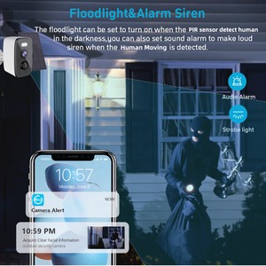 Ubox 4MP Không Dây <span class=keywords><strong>IP</strong></span> CCTV <span class=keywords><strong>Camera</strong></span> 3MP An Ninh Nhà Ngoài Trời Wifi Với Tầm Nhìn Ban Đêm Hai-Cách Âm Thanh Pin Hoạt Động Ánh Sáng Tại Chỗ - Product Image 5