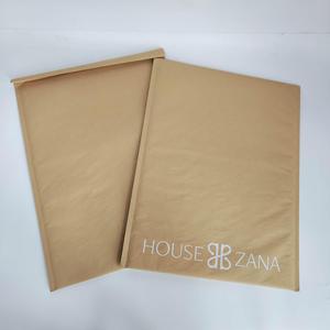 Eco-Friendly Large Brown Kraft <b>Padded</b> Bubble Mailers with Custom Logo Packaging Honeycomb Bubble <b>Paper</b> Self Adhesive Tape - Product Image 5