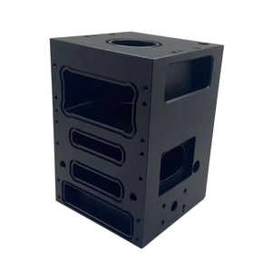 Piezas Metálicas CNC Personalizadas de Fábrica, Anodizadas en Negro, Caja de Cavidades Multicanal, Dispositivo de Automatización, Centro de Mecanizado CNC de Aluminio - Product Image 4