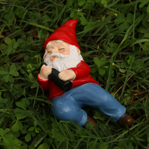 NUEVO ADORNOS DE RESINA CON FORMA DE ENANO EBRE PARA INTERIOR Y EXTERIOR - Product Image 2