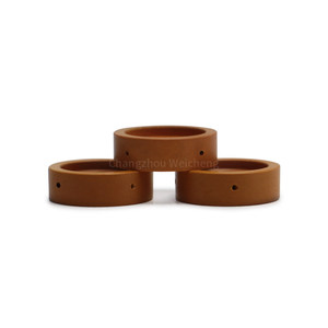 S45 Swirl Rings PE0106 Difusor de gas Material de cobre Herramientas de corte por plasma para corte de soldadura y suministros de soldadura - Product Image 1