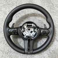 Volant pour BMW F10 F11 F15 F16 F20 F30 F31 F32 F36 E70 E71 E84 E87 E90 M3 M4, manuel, automatique, cuir, sport, intérieur