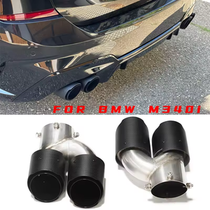 SYPES OEM Tubos de Escape Dobles de Fibra de Carbono M Performance para G20 G21 G23 G42 M240i M340i <span class=keywords><strong>M440i</strong></span>, Puntas de Silenciador para Automóvil - Product Image 3