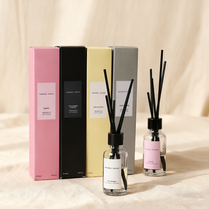 Ensemble de diffuseur de roseaux premium 30 ml, parfum d'ambiance pour la <span class=keywords><strong>maison</strong></span>, bâtonnets parfumés pour la décoration du salon et de la chambre - Product Image 2