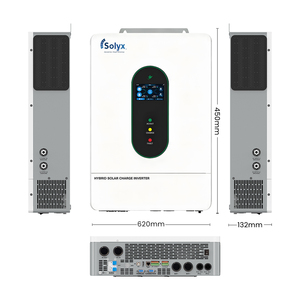 ระบบพลังงานแสงอาทิตย์แบบไฮบริด US Solyx 12kW 51.2V พร้อมมอเตอร์ 6 แรงม้า สำหรับบ้าน รุ่น MS 12KW ระบบพลังงานแสงอาทิตย์ 12 กิโลวัตต์ - Product Image 3