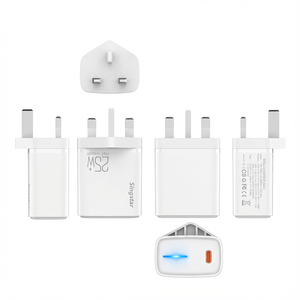Adattatore di Alimentazione USB-C Originale Singstar PD 25W, Caricabatterie Rapido con LED per <span class=keywords><strong>iPhone</strong></span> - Product Image 6