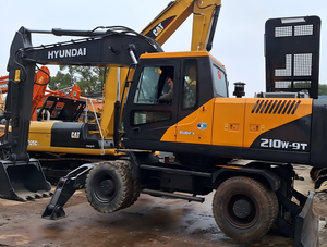 Excavatrice sur pneus d'occasion Hyundai 210-9 210-7 210W-9 210W-7 210w d'origine coréenne à vendre - Product Image 6