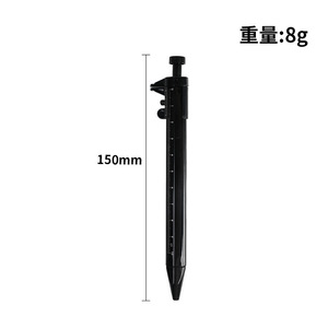 Calibrador Vernier con Forma de Dibujo Animado, Bolígrafo de Doble Uso, Regla de Plástico con Botón, Suministros de Papelería, Herramienta Multifunción - Product Image 5