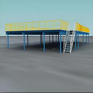 מערכות רצפות ביניים תעשייתיות מודולריות ופלטפורמות תמיכה לציוד, מיוצרות לפי הזמנה - Product Image 4