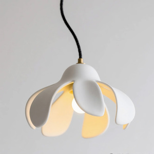 Lámpara Colgante Moderna de PETG Impresa en 3D, Diseño Personalizable, Luz LED Blanca Cálida Suave, Lámpara de Techo Suspendida para Sala de Estar - Product Image 3