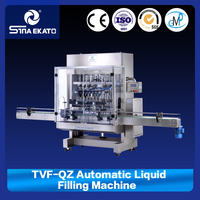 Machine de remplissage automatique haute vitesse SinaEkato à 6 têtes, complète avec moteur et composants de pompe pour cosmétiques et parfums