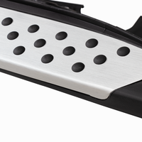 JOESHIER Marchepieds latéraux de luxe tout-terrain de haute qualité pour SUV BMW X6 E71 2007-2010 en alliage d'aluminium