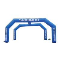 Arche gonflable imprimée en bâche PVC imperméable de haute qualité et durable pour événements et courses en plein air