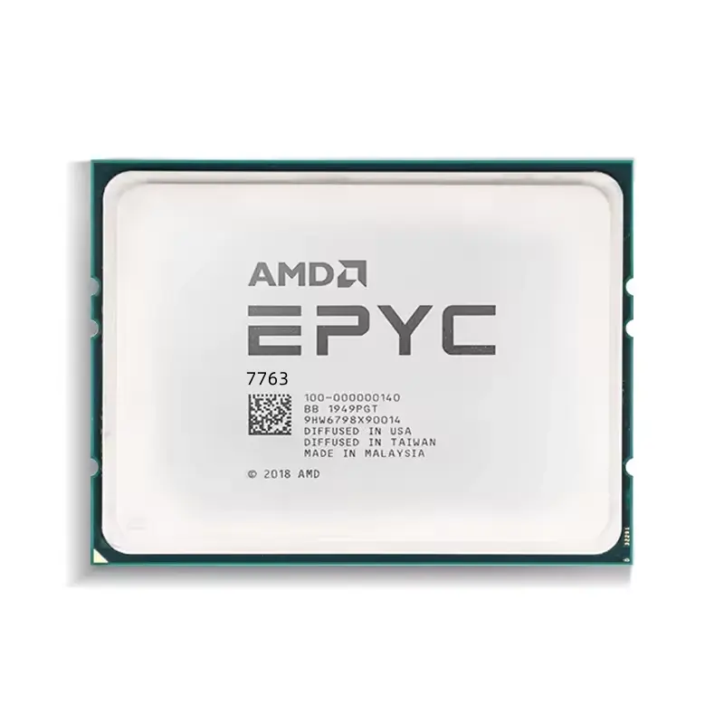 सर्वर के लिए स्टॉक में सर्वाधिक बिकने वाला AMD 2.45GHz 64core 128thread Zen3 प्रोसेसर EPYC 7763 CPU
