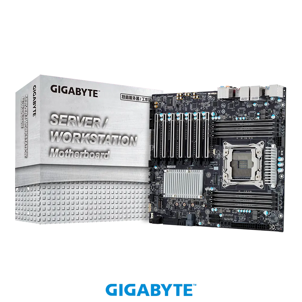 NEW GIGABYTE MW51-HP0 Server/Workstation E-ATX Motherboard LGA 2066 Intel C422 Supported - 64 GB DDR4 SDRAM Maximum RAM - RDIM