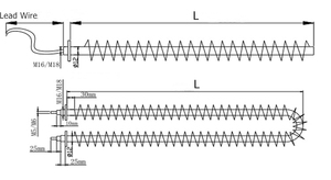Fornitura di fabbrica a forma di M tubo alettato ad aria aletta riscaldatore tubolare produttori di elementi riscaldanti <span class=keywords><strong>In</strong></span> cina - Product Image 6