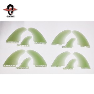 Aletas de Surf de doble Pestaña de fibra de vidrio personalizadas, conjunto de triple aleta, panal de abeja, conjunto MR <span class=keywords><strong>Twin</strong></span> + estabilizador/Power <span class=keywords><strong>Twin</strong></span> + remolque - Product Image 6