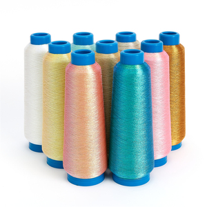 Dongyang Nhà Máy Bán Hàng Trực Tiếp Chất Lượng Hàng Đầu 75D MS Loại Polyester Siêu Ma Thuật Màu Sắc Tưởng Tượng Thêu Kim Loại Sợi Llox Chủ Đề - Product Image 2