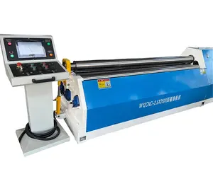 W12 CNC 4 bốn con lăn thủy lực 4 cuộn tấm máy uốn với DDP vận chuyển