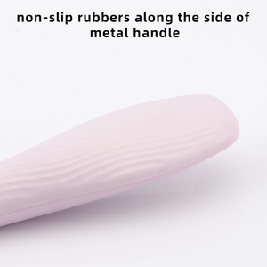 Rasoir système cinq lames sensibles en acier inoxydable manche en caoutchouc métallique pour <span class=keywords><strong>femme</strong></span> - Product Image 5