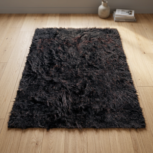 Natural 100% Wool Flokati Rugs Handmade Shaggy Carpet for Living Room Bedroom Soft Plush Area Rug Eco-Friendly Floor Mat - Product Image 2