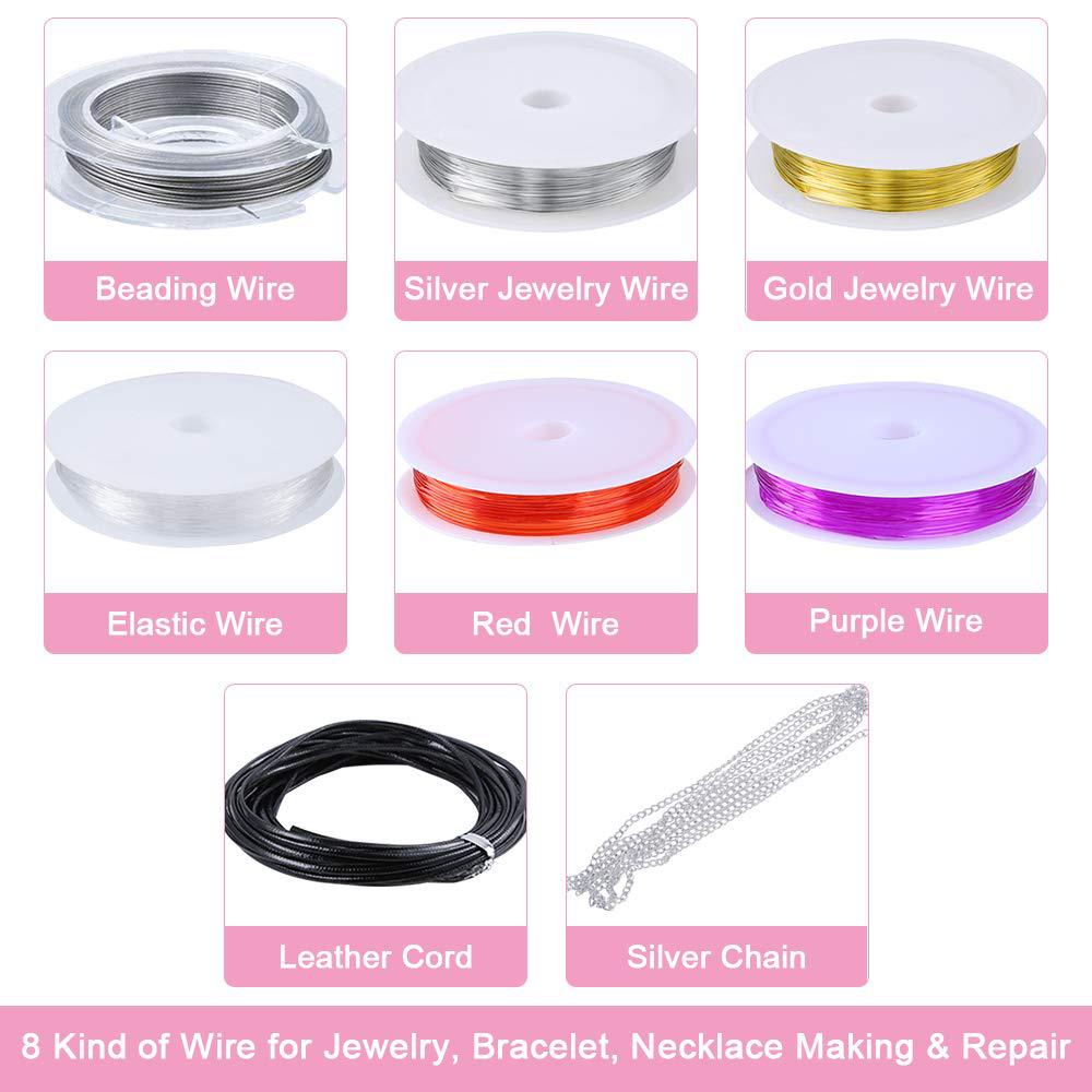 Hot Sell Necklace Bracelets Earrings Making Repair Tools Jewelry Findings Crystal DIY Jewelry Making Supplies Kit for Girls
