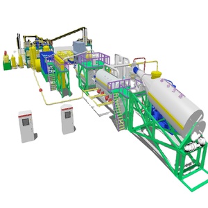 2020 durable highly continuous waste plastic pyrolysis plant