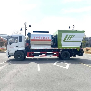 รถบรรทุกบรรจุหินแบบซิงโครนัส DongFeng 6CBM+8CBM ราคาโรงงาน ขาย - Product Image 3