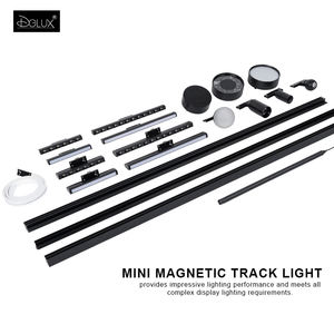 Spots linéaires magnétiques d'intérieur DGLUX, installation ouverte réglable, projecteur linéaire DC48V 4mm Mini spot magnétique LED - Product Image 2