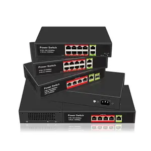 Conmutador de red Gigabit Rj45, 4 puertos, Poe, servicio profesional, buen precio
