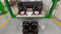 LAUNCH X-613 Aligneur de roues 3D portable avec X431 PAD 5, machine d'alignement de roues 3D magnétique sans fil