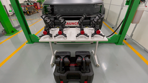 Khởi động X-613 di động 3D bánh xe aligner với x431 Pad 5 từ không dây 3D Bánh Xe liên kết máy 3D Bánh Xe liên kết máy - Product Image 5