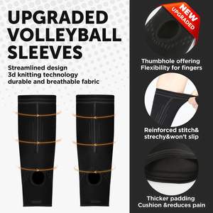 Mangas de Compresión Deportivas al por Mayor, Mangas de Gimnasio Personalizadas, Mangas de Ciclismo Tejidas para Voleibol - Product Image 2
