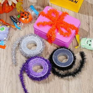 새로운 디자인 DIY 크리스마스 미니 반짝이 화환 크리스마스 매달려 장식 반짝이 화환 크리스마스 트리 장식 - Product Image 4