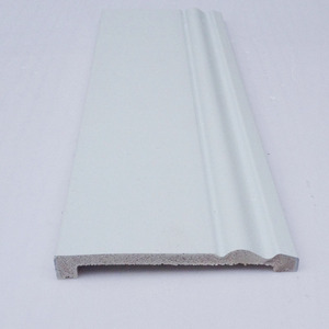 Plinthe blanche pour plancher mural, facile à installer, moulure de plinthe décorative pour hôtel - Product Image 5