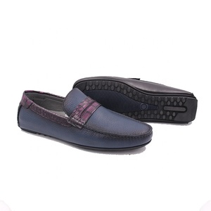 Mocassins pour hommes en cuir souple italien Giovanini, chaussures de conduite pour hommes - Product Image 3