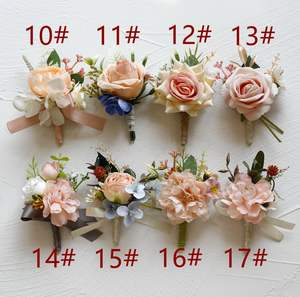 Брошь с искусственным цветком шампанского - Product Image 3