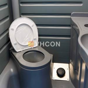 Toilettes portables en plastique HDPE préfabriquées, recyclables, louables, pour l'extérieur, pour les parcs, les terrains <span class=keywords><strong>de</strong></span> football - Product Image 4