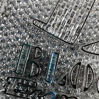 Collier Pendentif Personnalisé Hip Hop en Argent 925 avec Diamants Moissanite Iced Out et Initiale – Mode Masculine