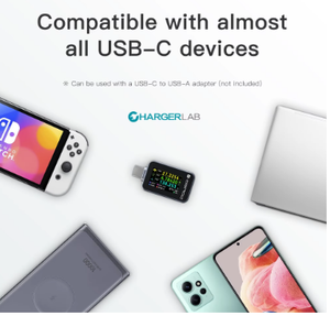 POWER-<span class=keywords><strong>Z</strong></span> C240 xách tay USB-<span class=keywords><strong>C</strong></span> PD kỹ thuật số Power Meter Tester hỗ trợ 240W pd3.1 qc5.0 USB <span class=keywords><strong>C</strong></span> vôn kế cho điện thoại máy tính xách tay <span class=keywords><strong>c</strong></span>ông <span class=keywords><strong>c</strong></span>ụ kiểm tra - Product Image 4