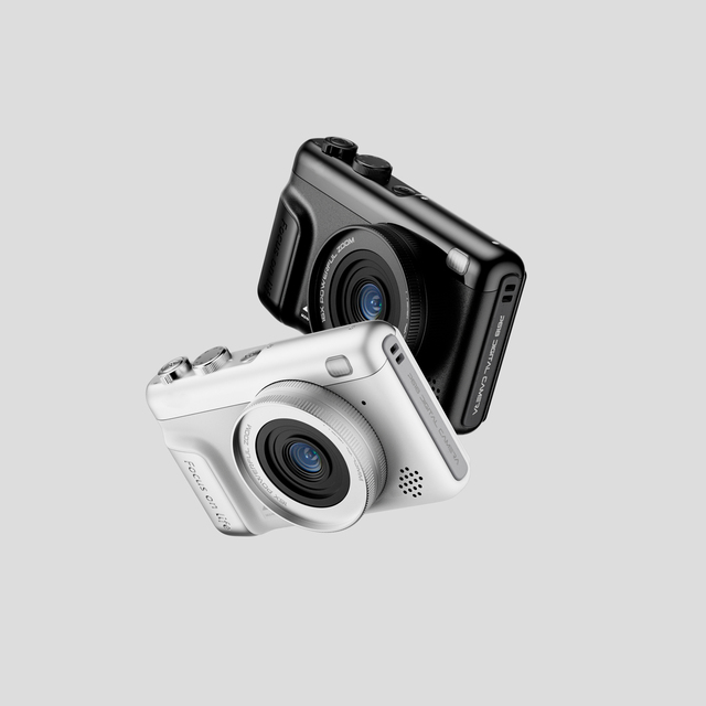 BENJIE 64MP Portable Digital Camera Compact Point and Shoot Design 16X Zoom Anti-Shake for Teens Adults Camera Beginners