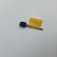 Penutup Debu MPO Model Ferrule Hitam untuk Konektor Serat Optik, Pelindung Debu QSFP28 Transceiver, Kabel Data Center Kepadatan Tinggi 5G