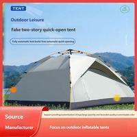 Tente automatique haut de gamme à montage rapide, sans assemblage, pour plusieurs personnes, idéale pour le camping en plein air, la plage et les pique-niques