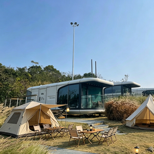 Casa Contenedor Modular Portátil Tipo <span class=keywords><strong>Cabaña</strong></span> Apple para Exteriores con Aislamiento Acústico de Alto Rendimiento - Product Image 4