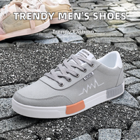 Espadrilles en toile de haute qualité avec logo personnalisé d'usine chaussures pour hommes hiver mode tendance marche décontractée à bas prix