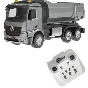 Camión Volquete <span class=keywords><strong>RC</strong></span> Autorizado por Aroc Bez, Escala 1/20, Modelo E590-003, 2.4G, Aleación Metálica, con Volquete Basculante, Modelo de Ingeniería - Product Image 5
